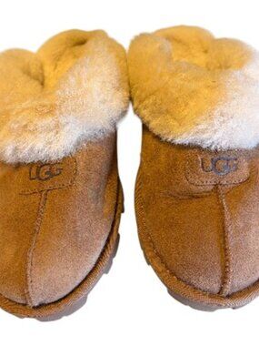 UGG Coquette Women's Size 9 US Chestnut Suede Slide Comfort Slipper Shoes 5125